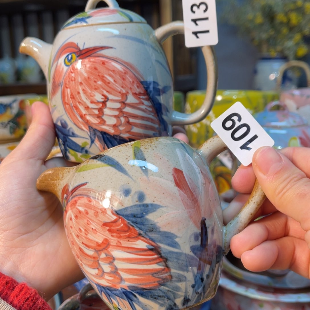 杯姗***S素浅陶瓷手工手绘