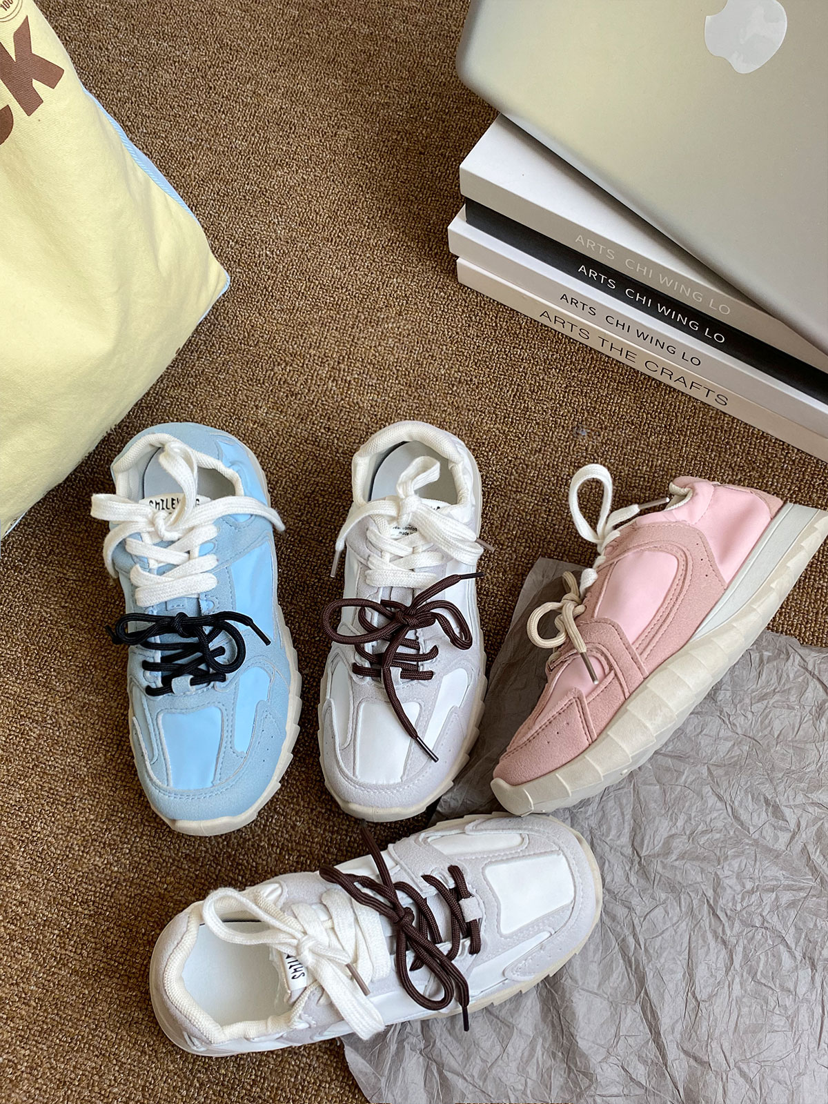 福利款！2025年新款百搭小众圆头经典女鞋纯色休闲鞋女鞋子阿甘鞋