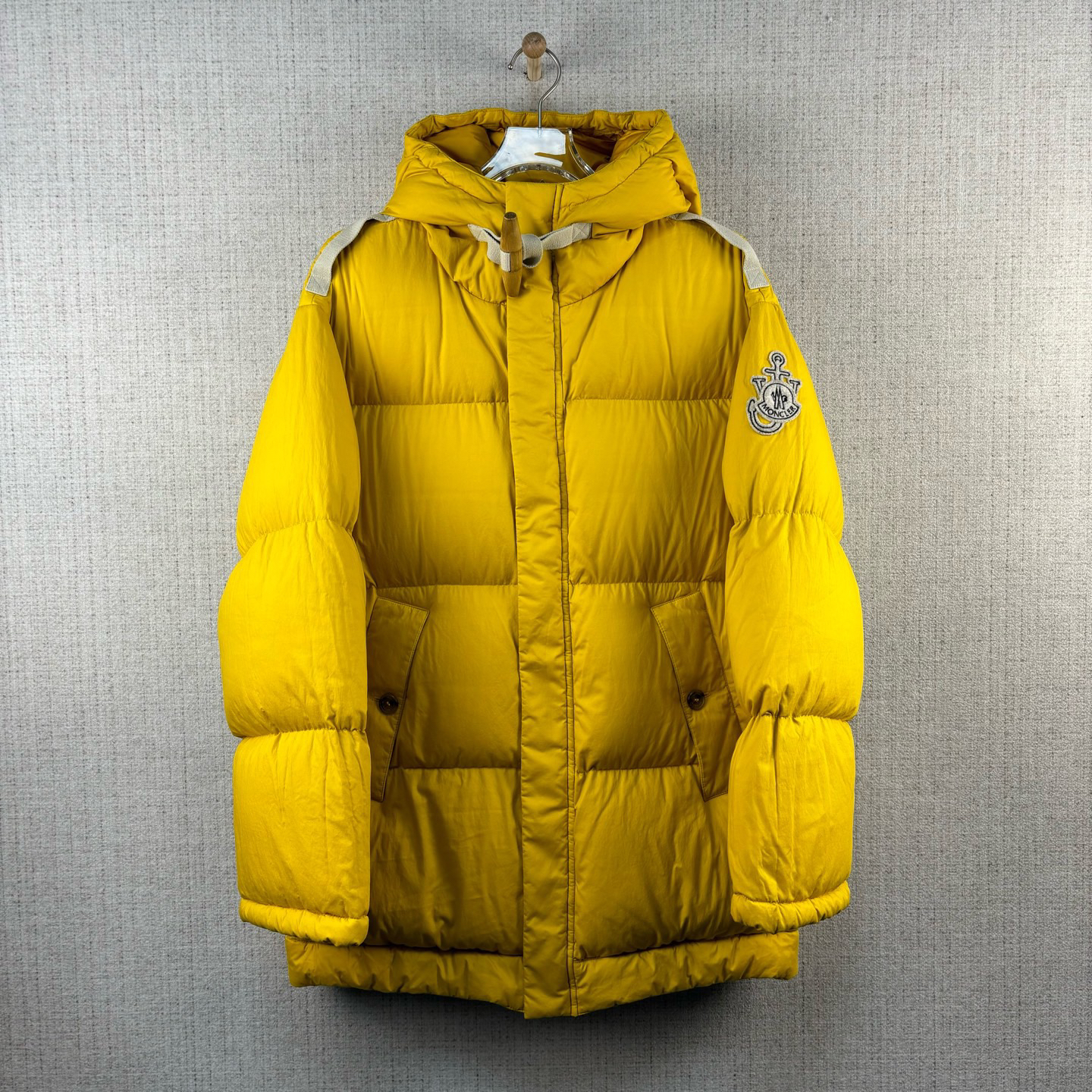 未使用 MONCLER Anderson 系列 袖标连帽羽绒服/尺码1/编号8979