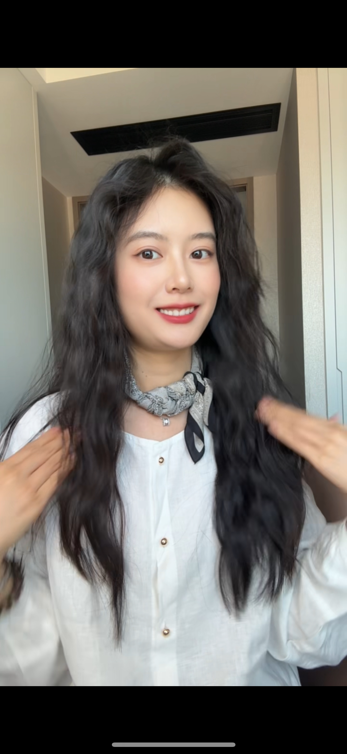 【瑶嘉】八达晕腰果高级感老钱风双绉真丝丝巾百搭桑蚕丝围巾方巾