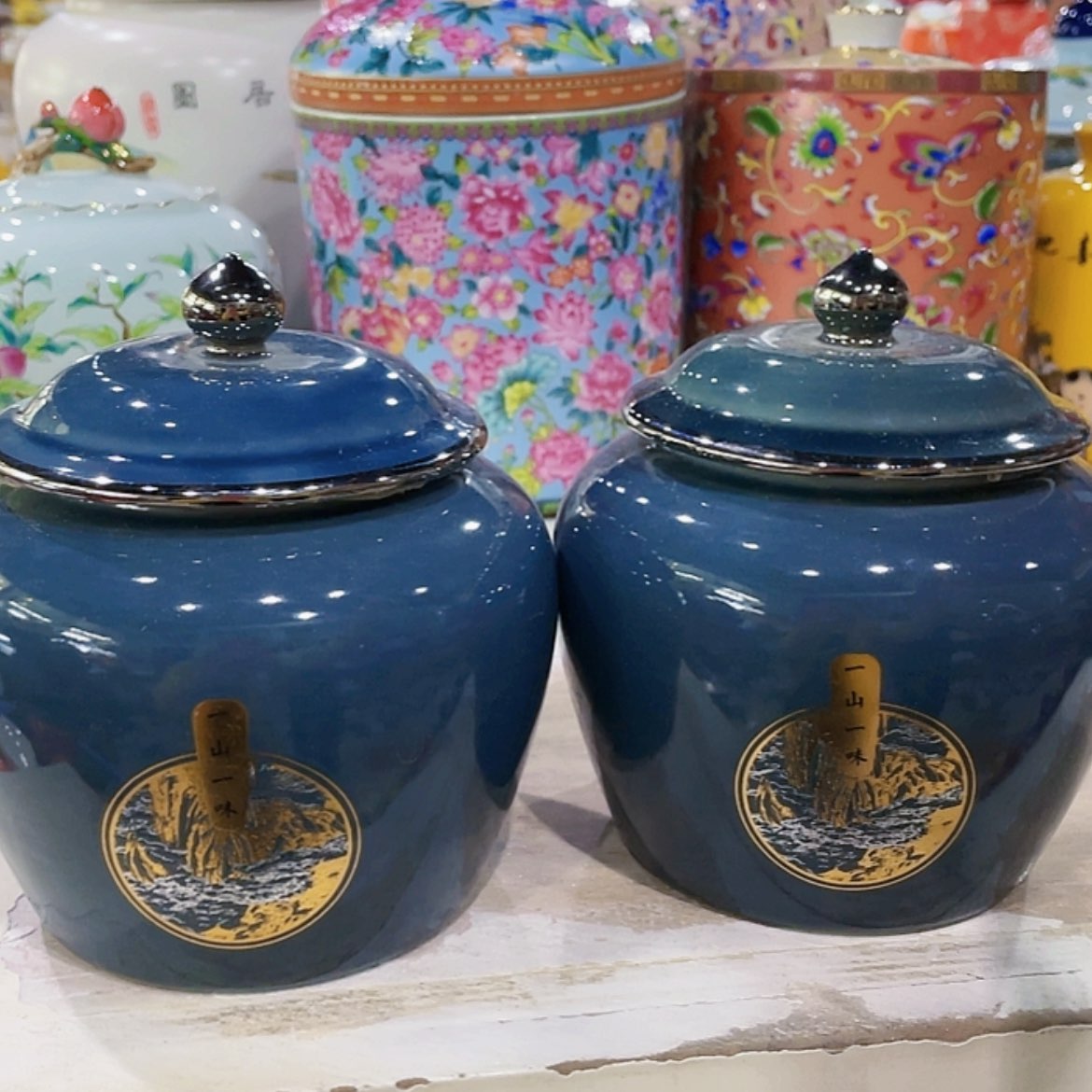 【闪购商品】罐陶瓷茶叶罐密封罐