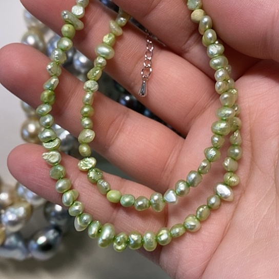 淡水珍珠颈饰未镶嵌