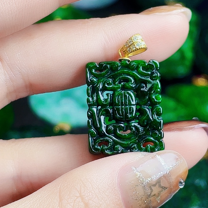 翡翠银S925镶嵌颈饰多样性