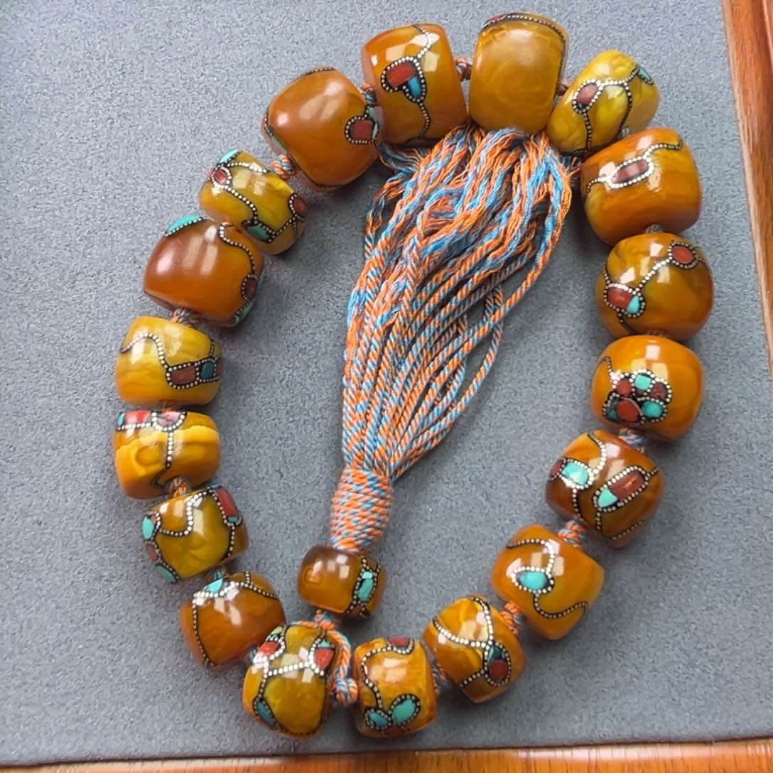 未镶嵌琥珀吊坠(不含链)