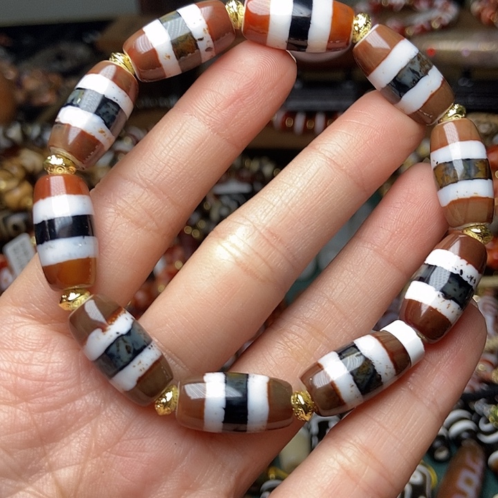 玛瑙/玉髓未镶嵌手链