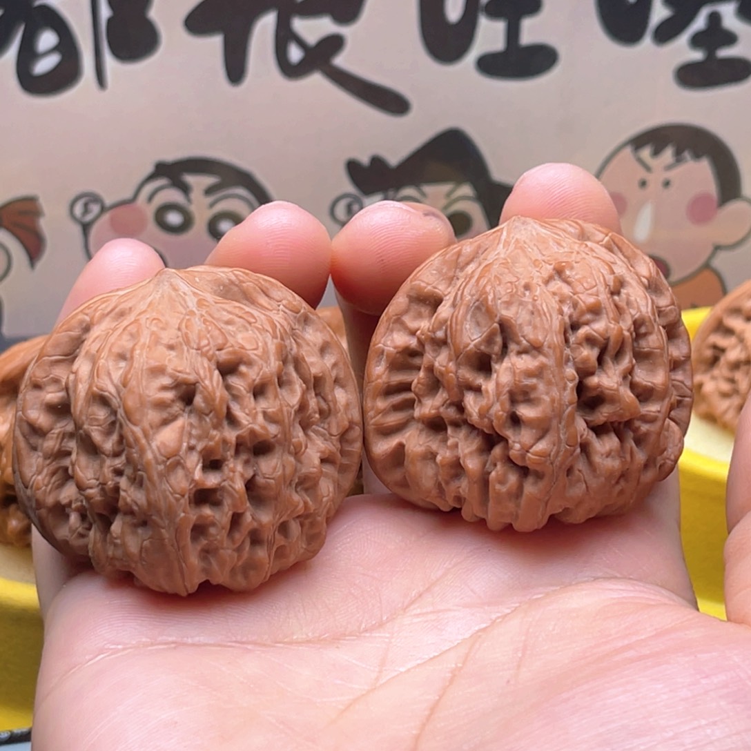 东***哥文玩核桃吊坠44➕平谷凹底