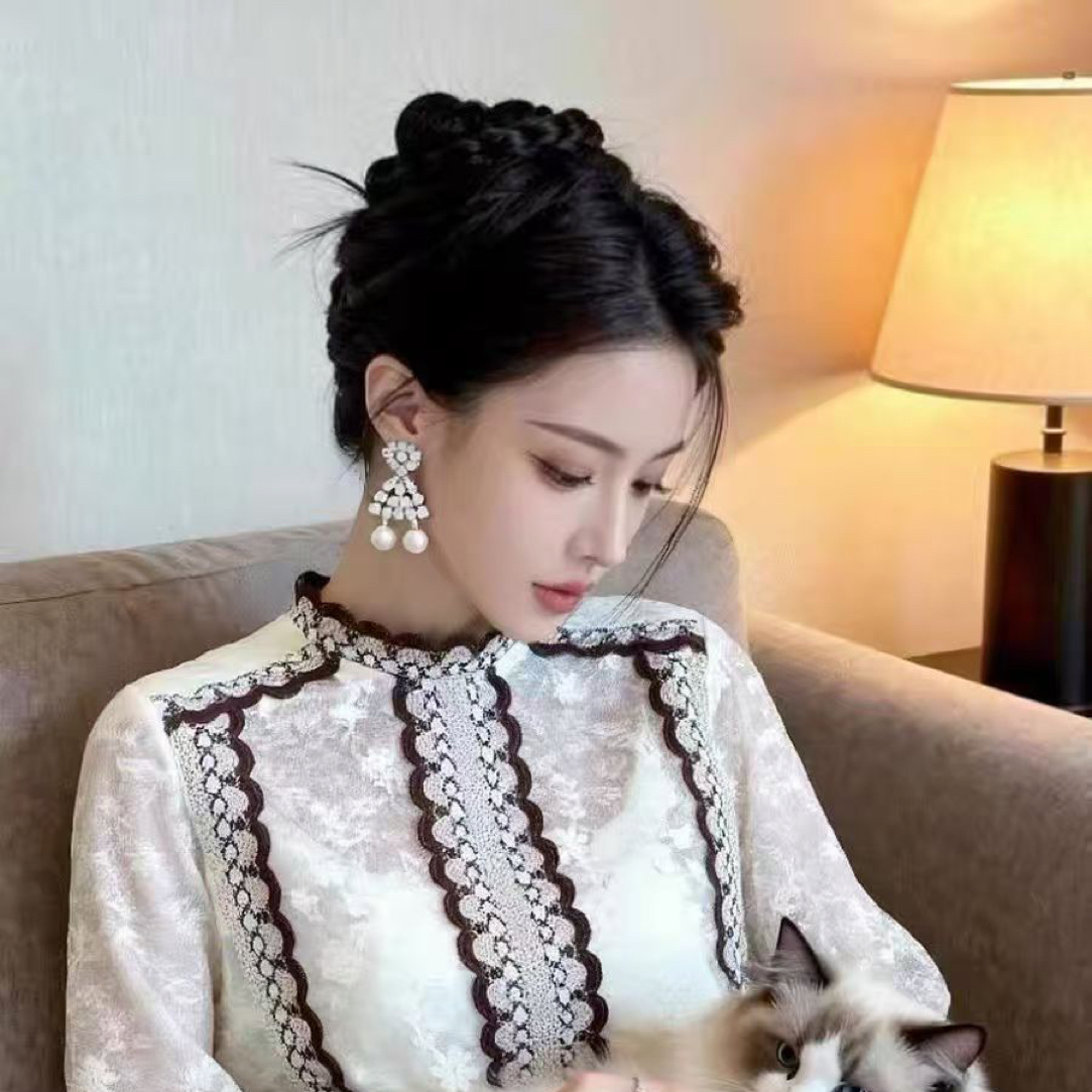 赫本风法式小众打底衫