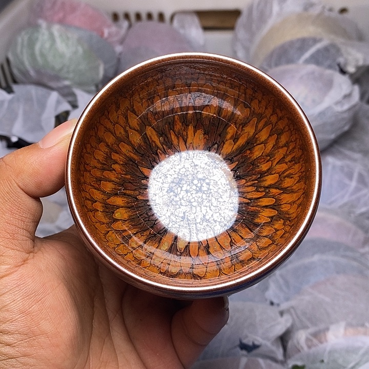 茶盏建盏喝茶主人杯茶杯