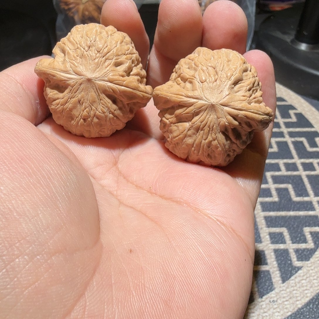 文玩核桃把件铁锤