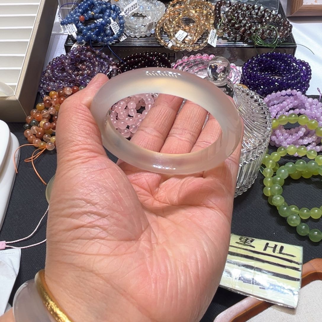 水晶手链未镶嵌香槟2H