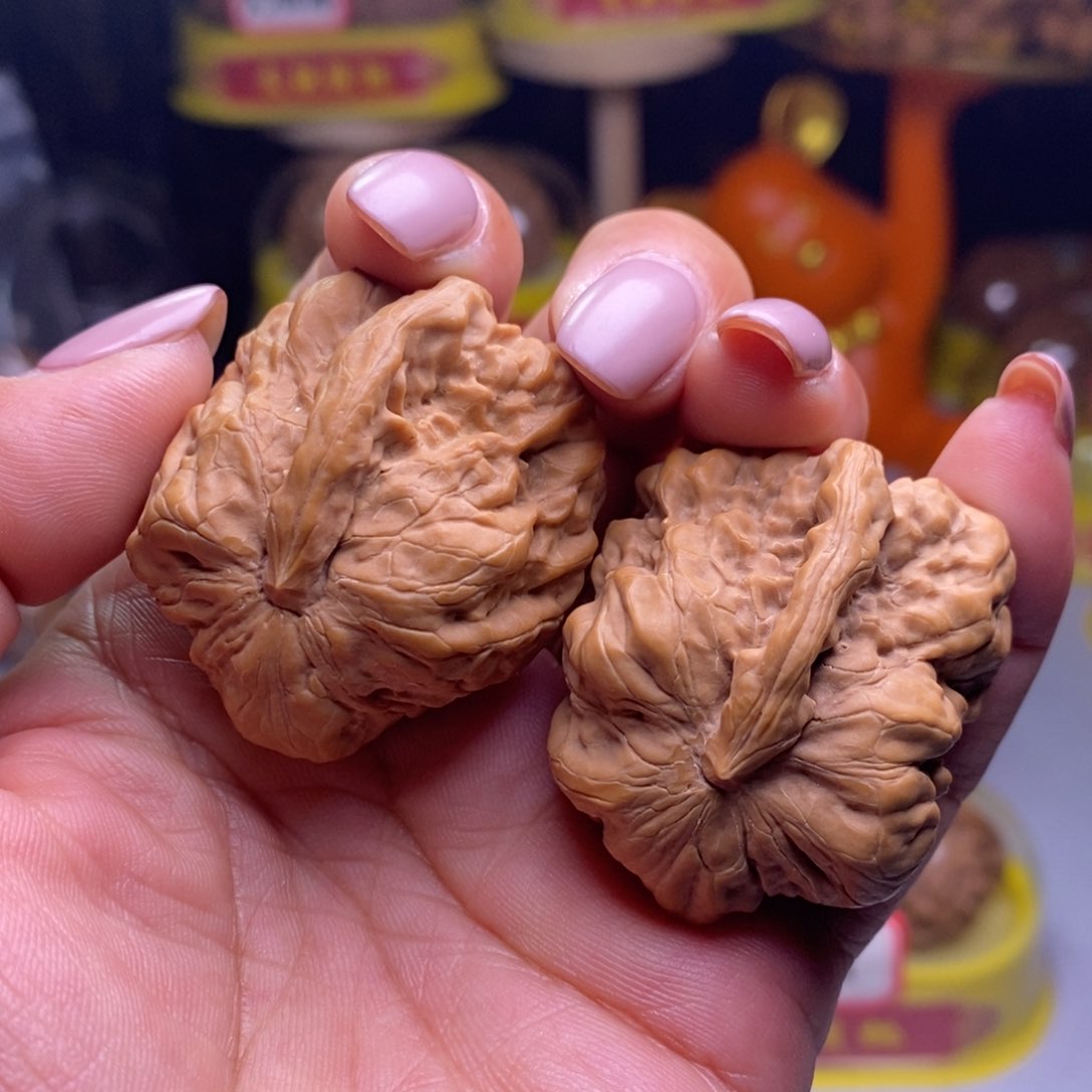 把件文玩核桃09蛤蟆头一根筋40尺