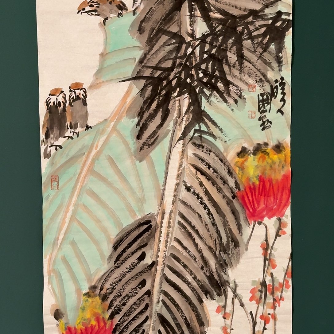 国画单国玉老师的作品