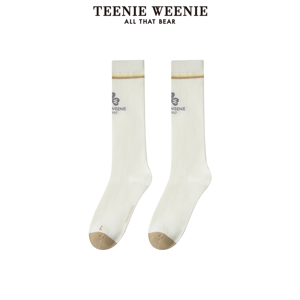 *TeenieWeenie小熊女装字母袜子25时尚户外休闲长袜TTAY25S301T