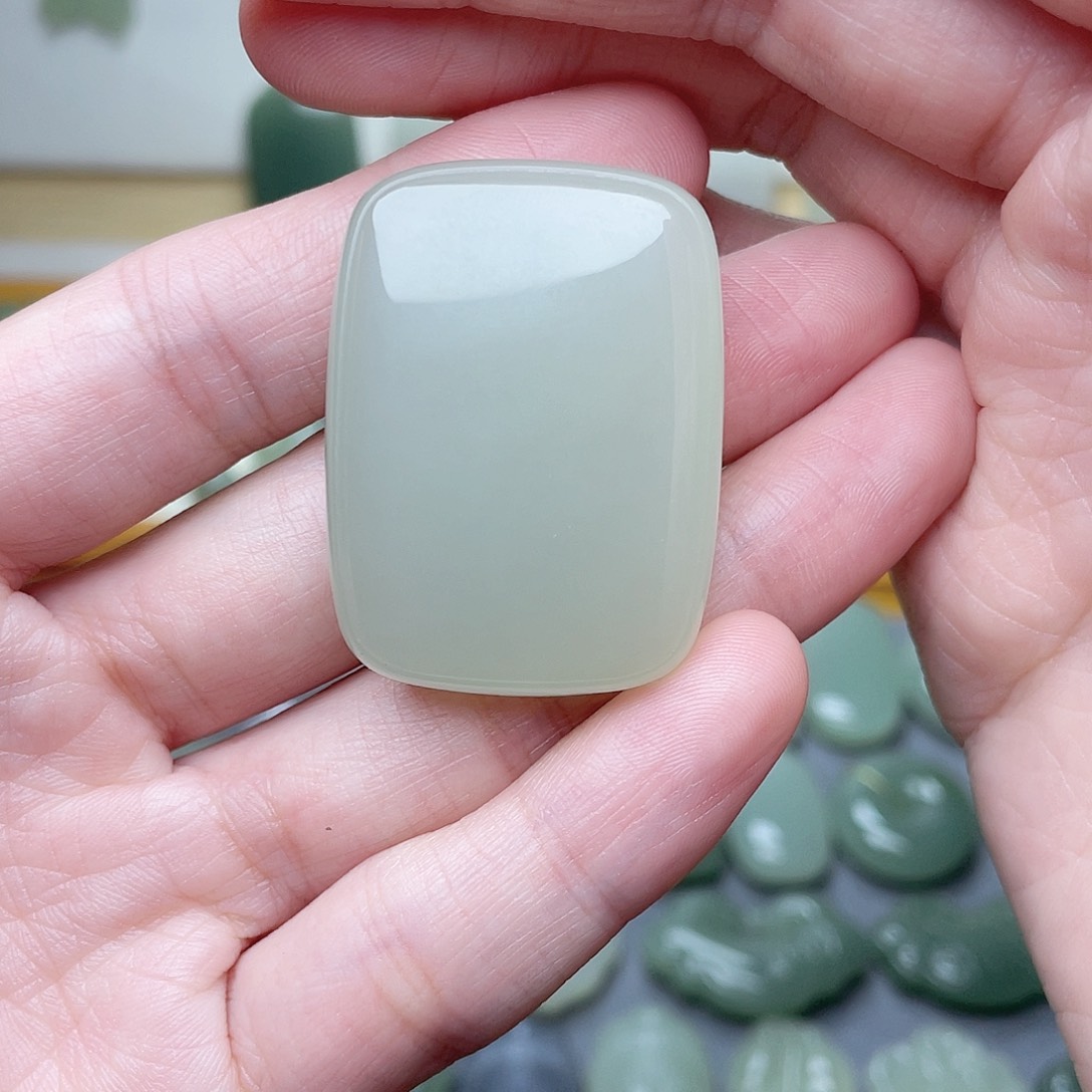 和田玉挂件未镶嵌泷*