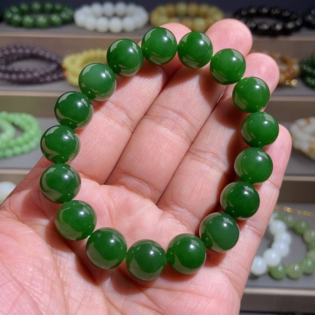 和田玉手链未镶嵌