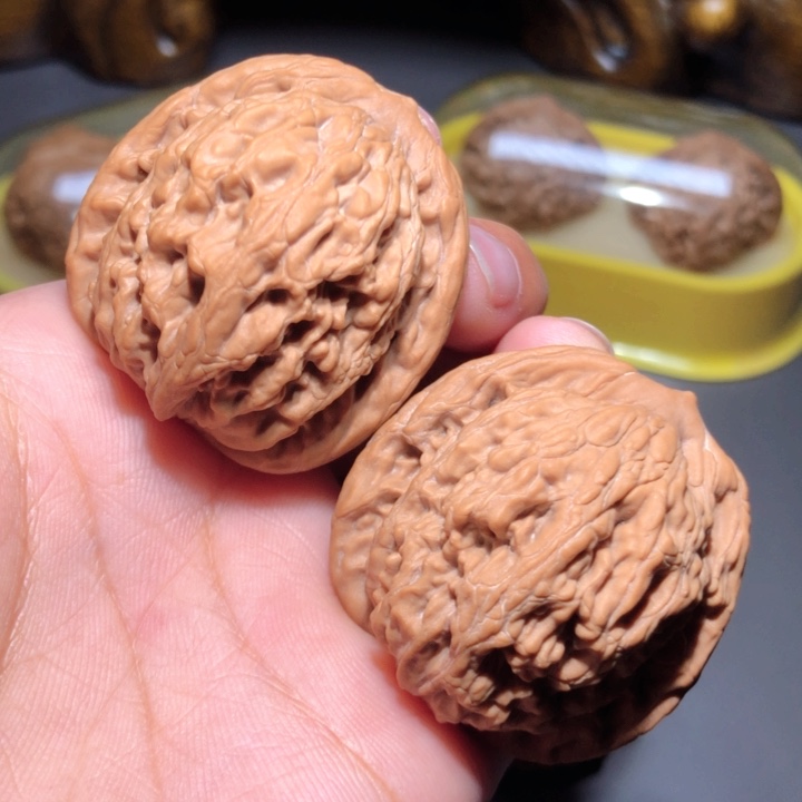 文玩核桃把件39麦虎