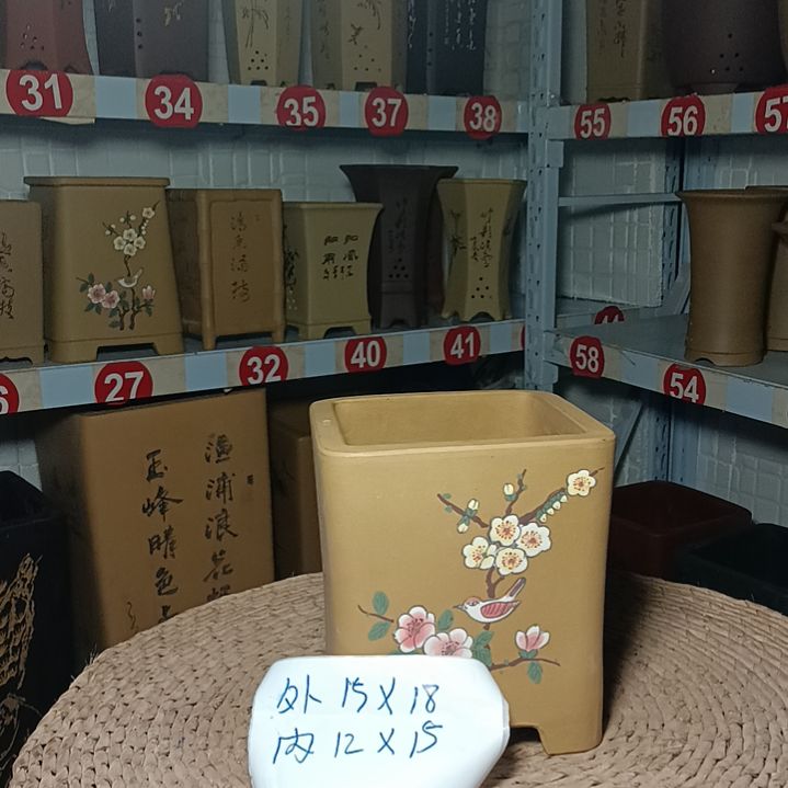 红陶宜兴多肉花盆＃