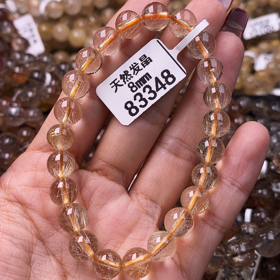 水晶手链未镶嵌水