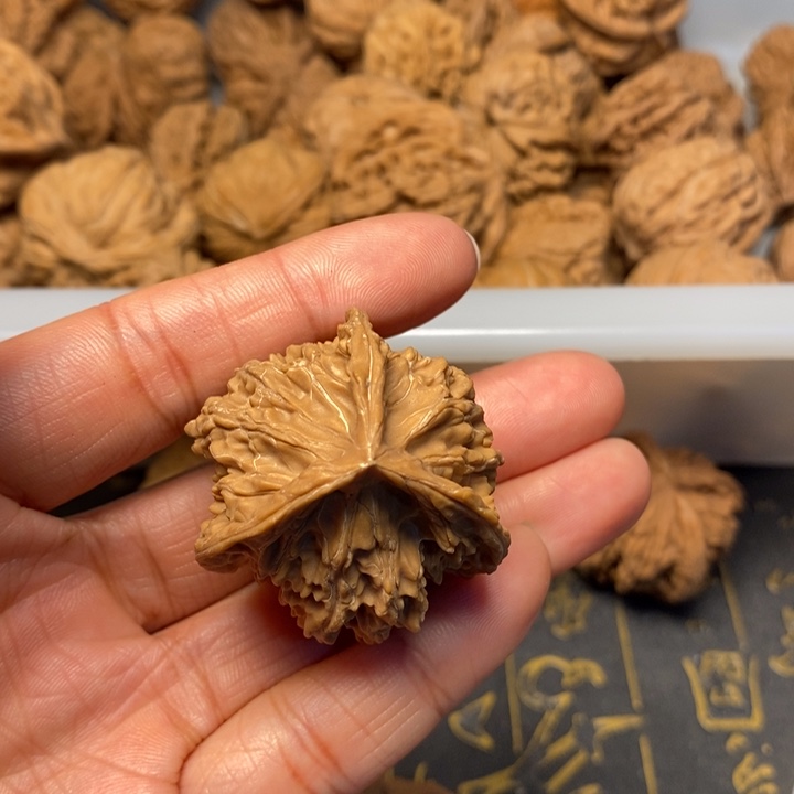 清***人吊坠文玩核桃文玩核桃异形单只