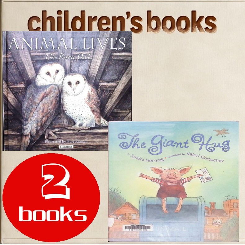 英文原版绘本2本93251218029