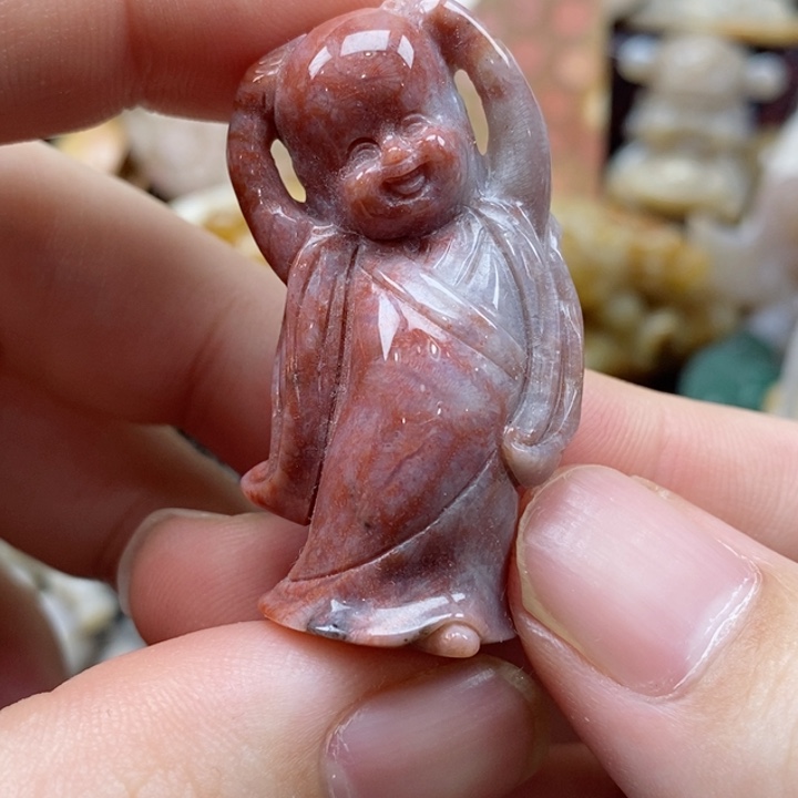 石英质玉颈饰未镶嵌