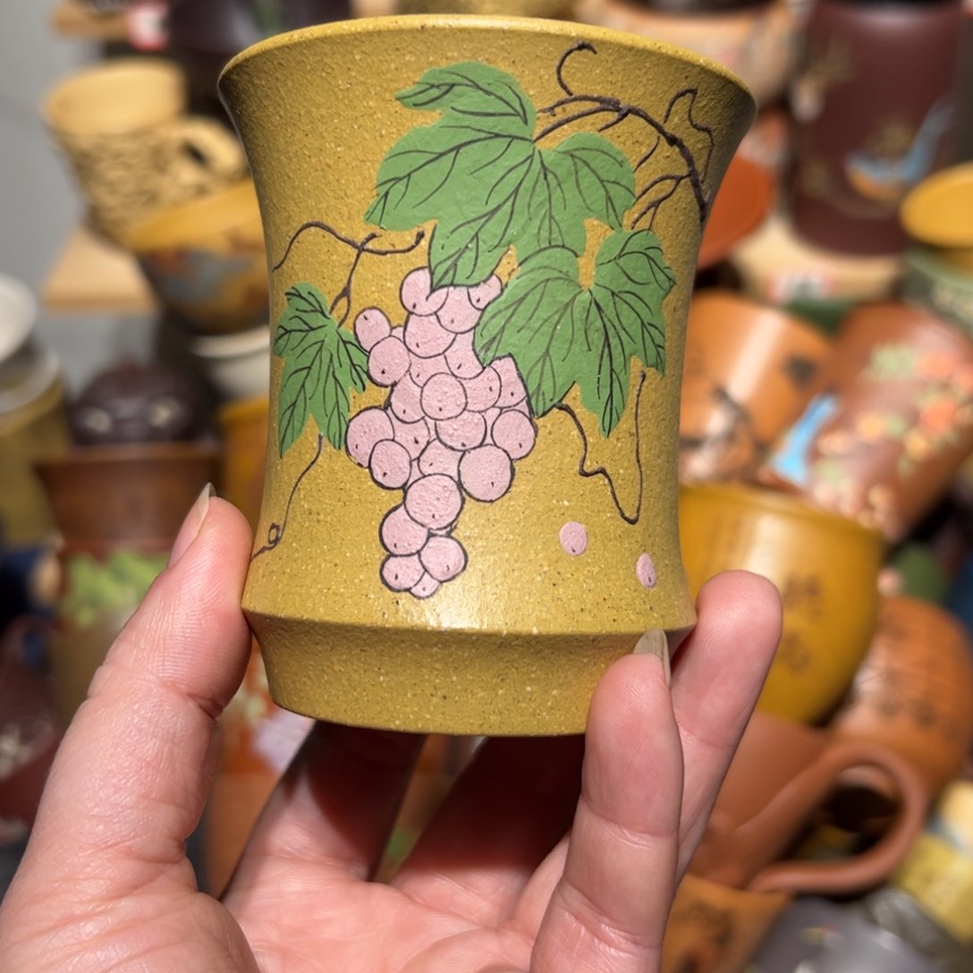 紫砂茶杯宜兴紫砂主人杯