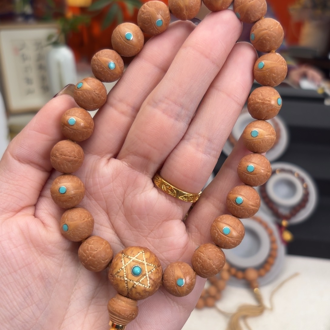 凤眼菩提吊坠12毫米松单圈