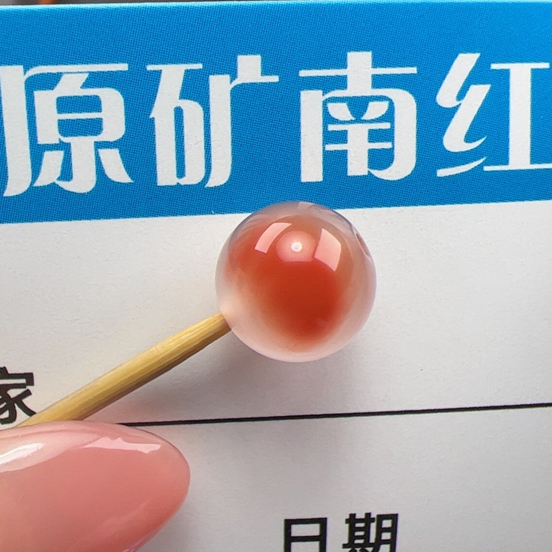 南红玛瑙圆珠8mm未镶嵌