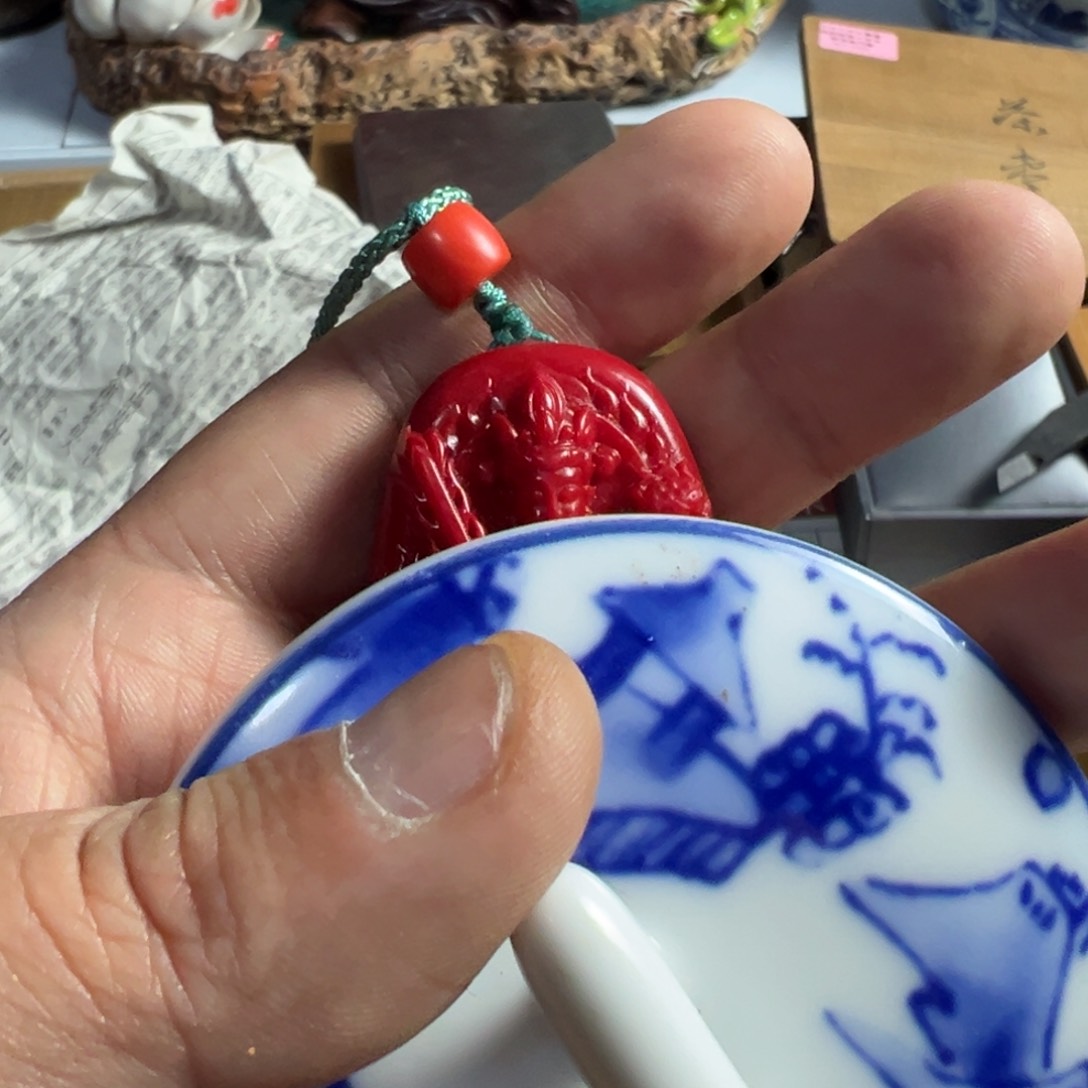 紫砂茶碗我家粉皮真好看啊