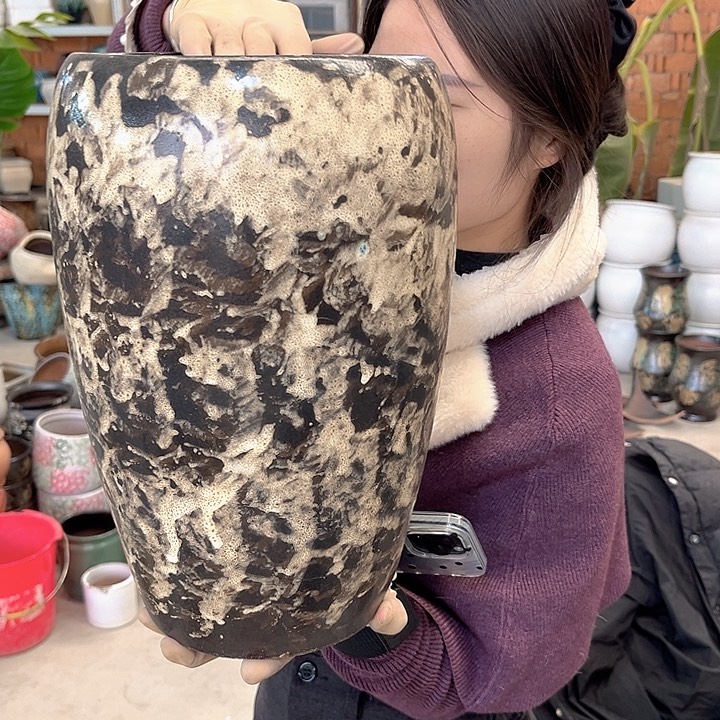 正品口20高33花盆……