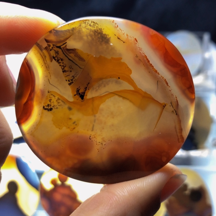 合金玛瑙/玉髓珠宝奇石65