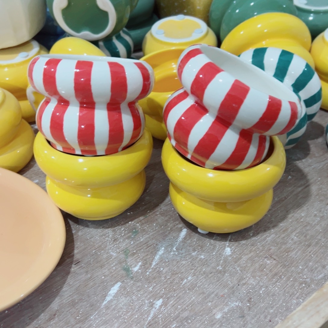 有孔，陶瓷花盆满10米包邮发货