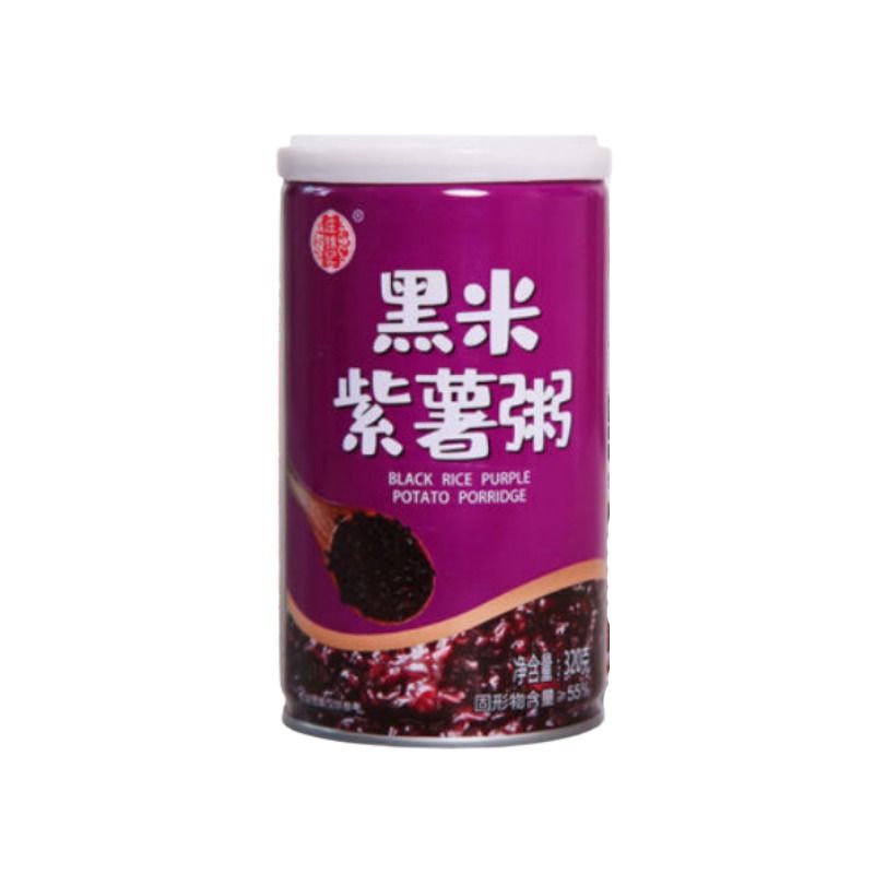 庄锦记 黑米紫薯粥 /4罐