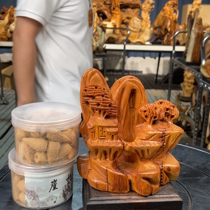 柏木（崖柏）随型摆件