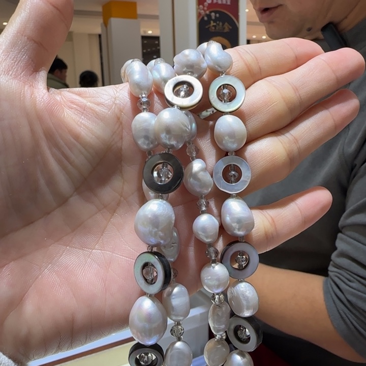 颈饰淡水珍珠未镶嵌719