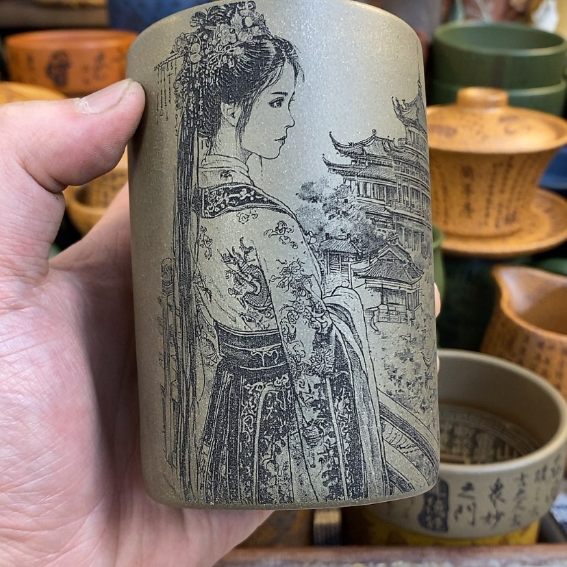 【闪购商品】紫砂杯子宜兴全手工紫砂杯