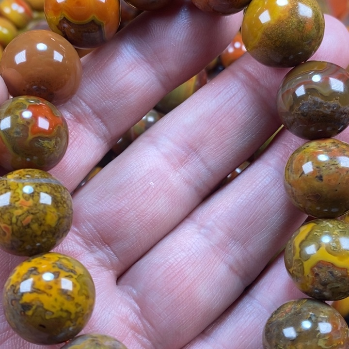 玛瑙/玉髓手串未镶嵌千***佛