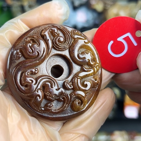 和田玉挂件未镶嵌