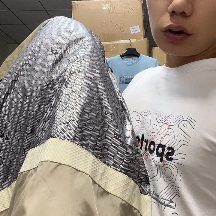咖色男士鹅190码短款