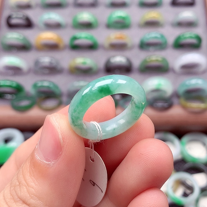 翡翠戒指未镶嵌12号