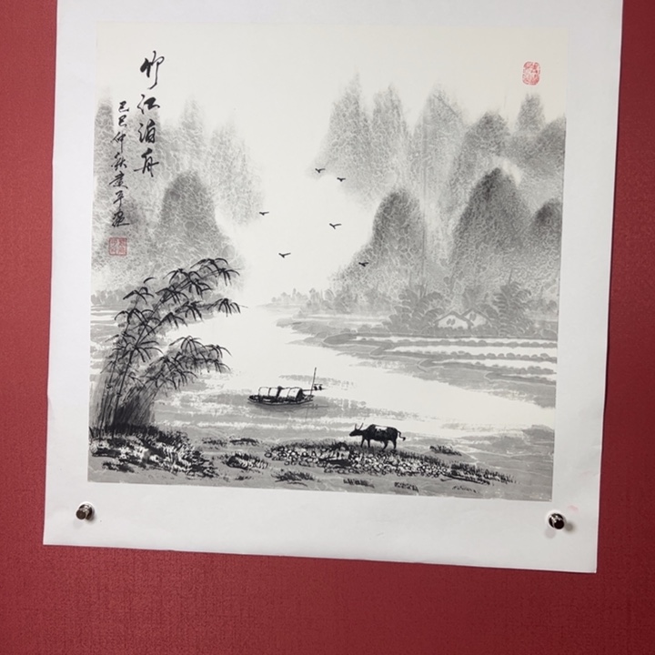 国画精品手绘作品
