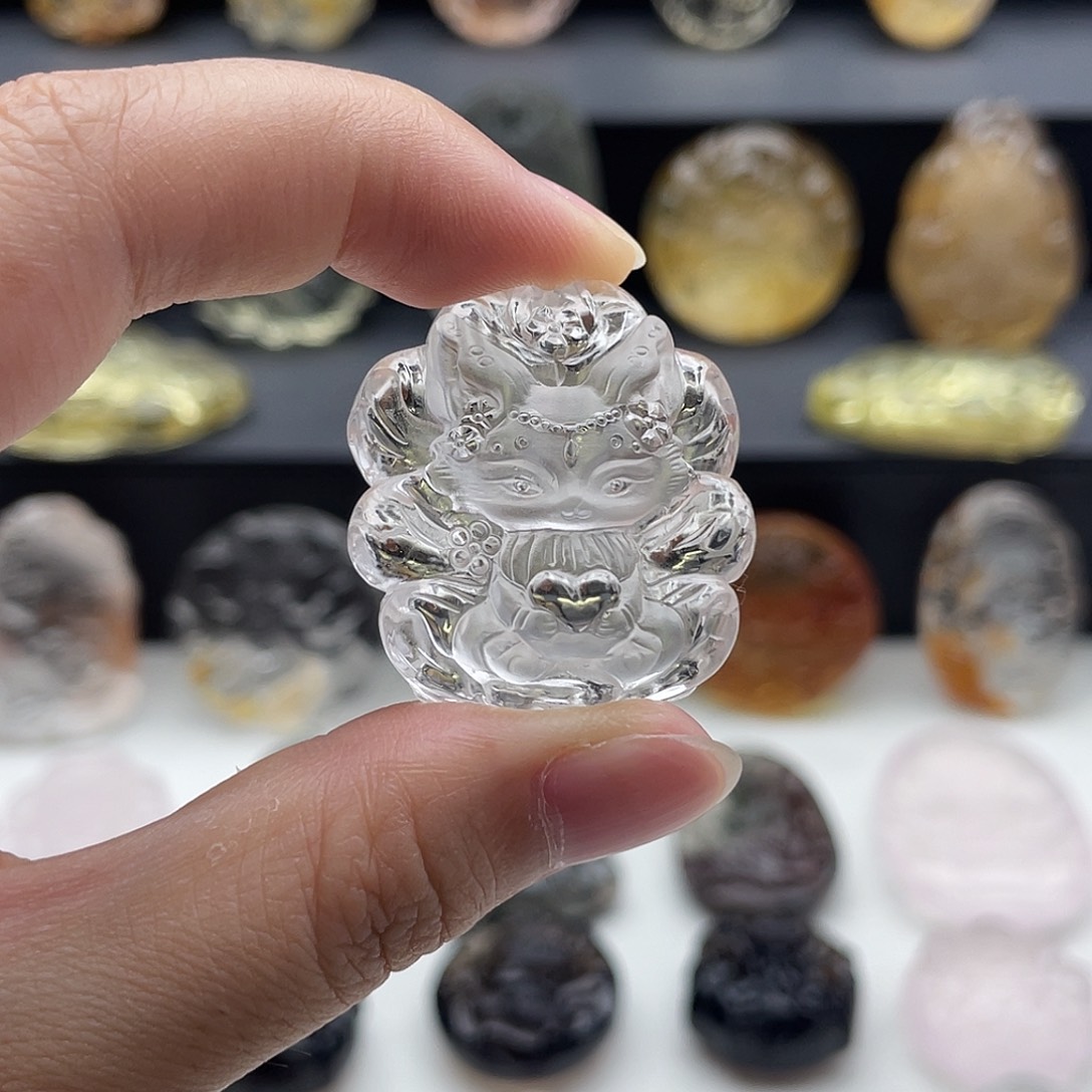 未镶嵌吊坠(不含链)水晶吊坠