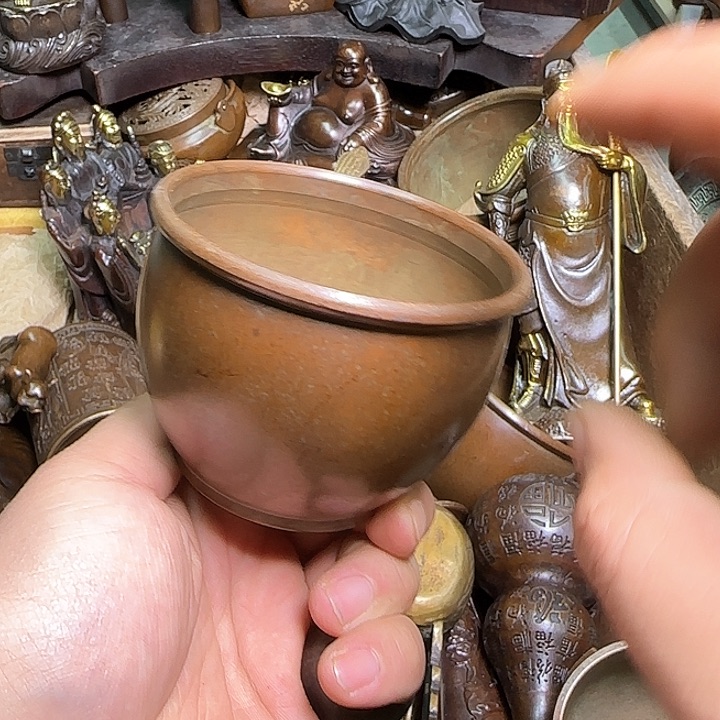 铜器办公室茶室摆件