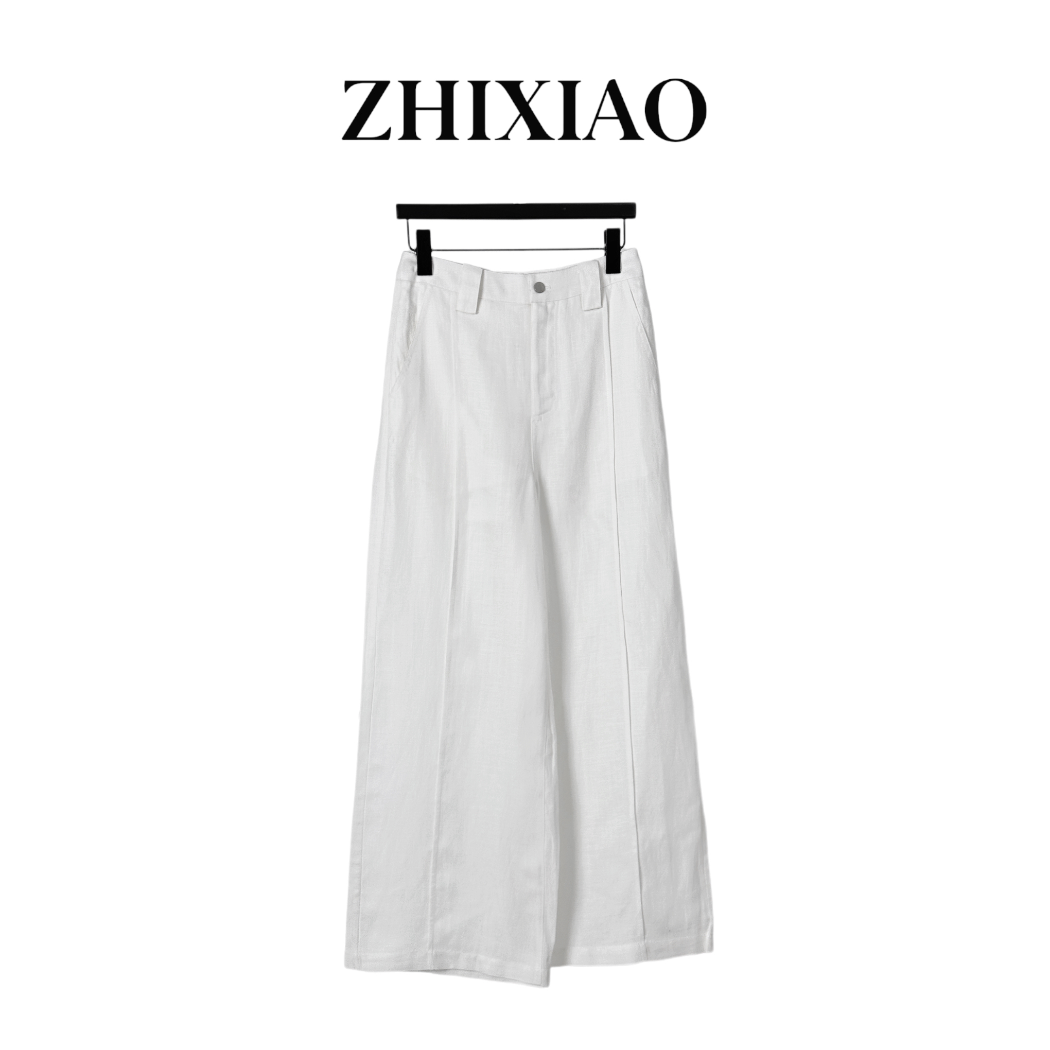【ZHIXIAO】夏季新款：极简阔腿裤06345