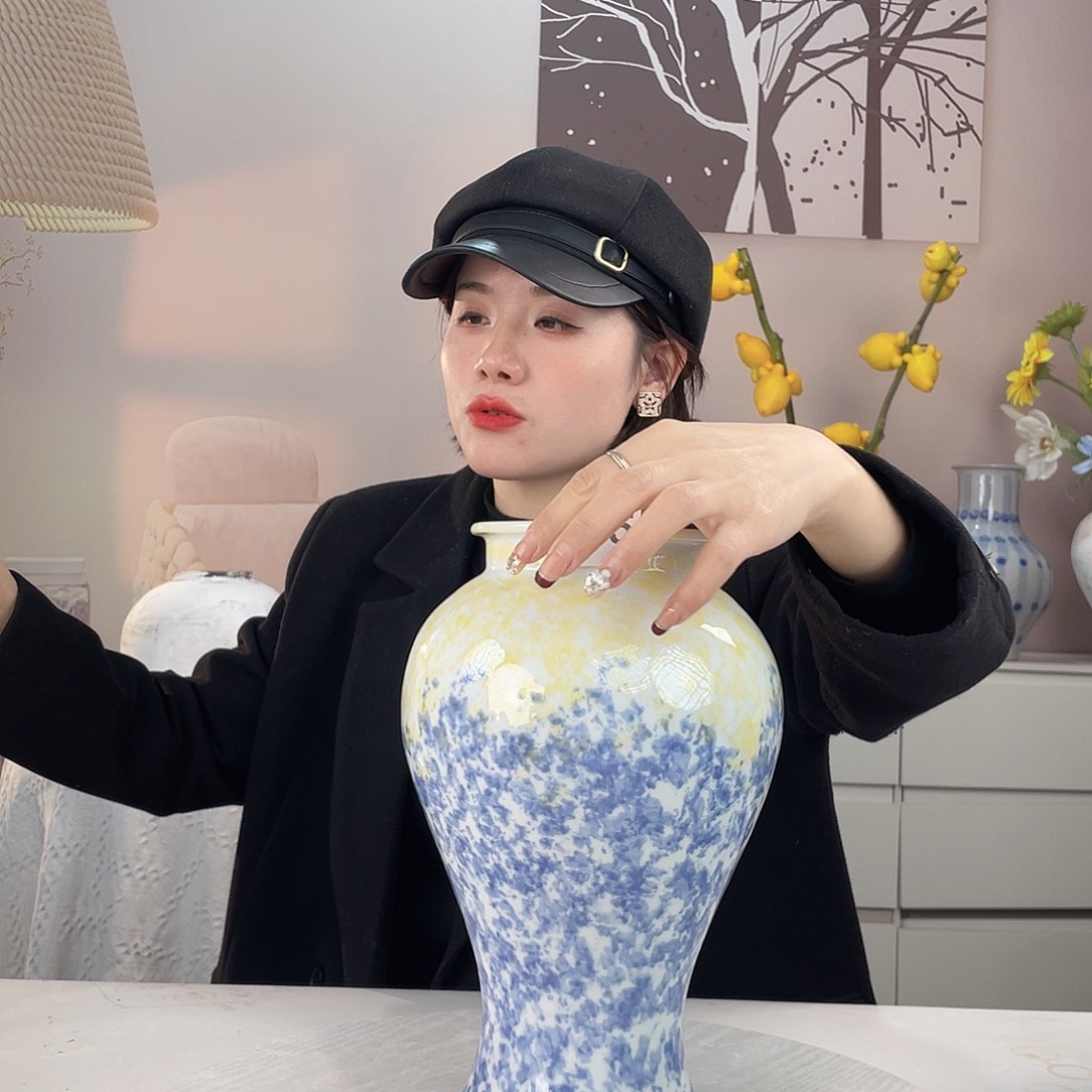 X***春摆件瑕疵255 景德镇陶瓷艺术精品