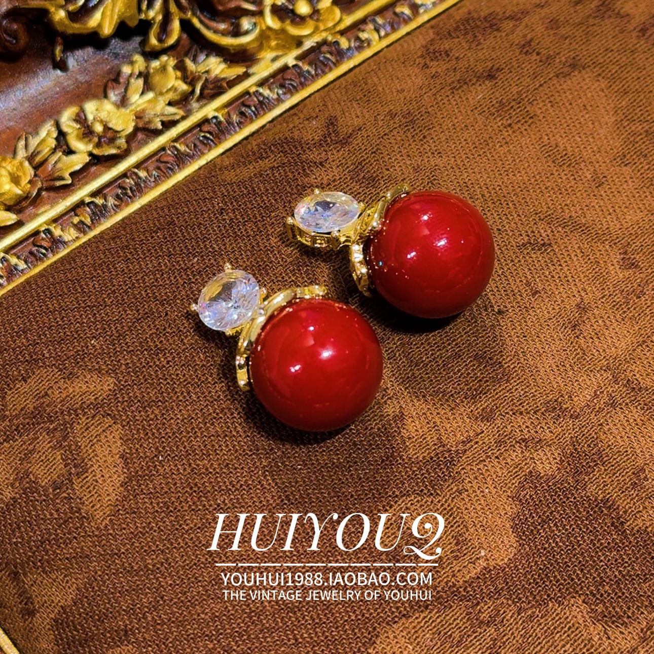 铜合金耳饰 铜合金耳饰 铜合金【圆鸿】高级设计感耳钉169