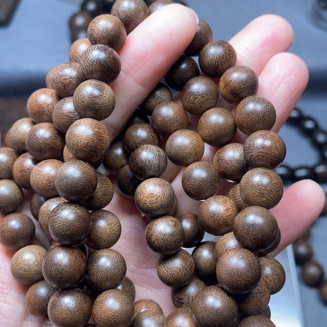 沉香手串L*富森红土1.0