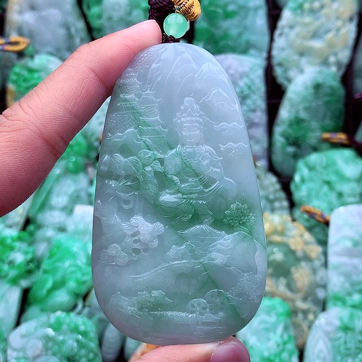翡翠吊坠(不含链)未镶嵌