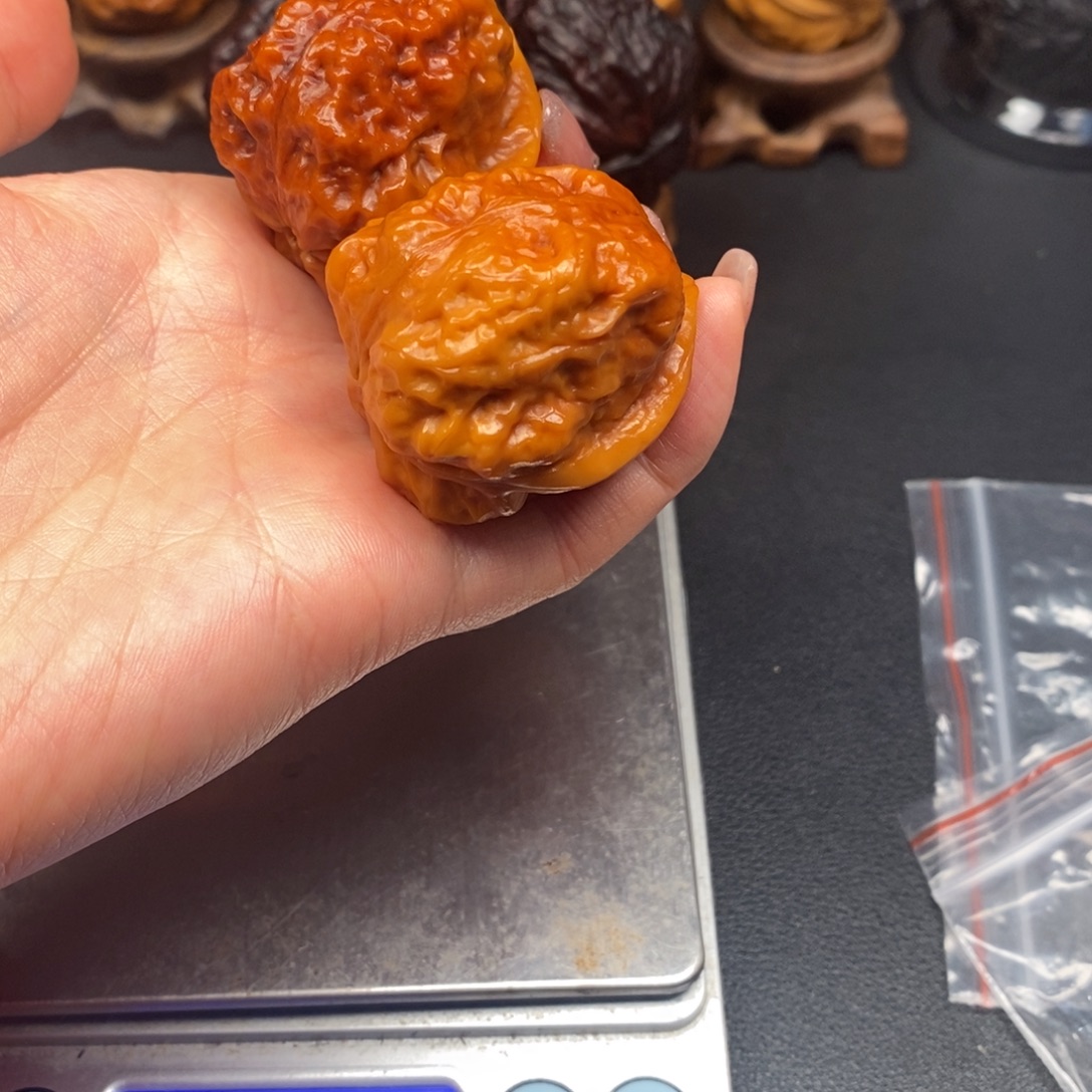 大***桶文玩核桃吊坠福利七彩妖蟾