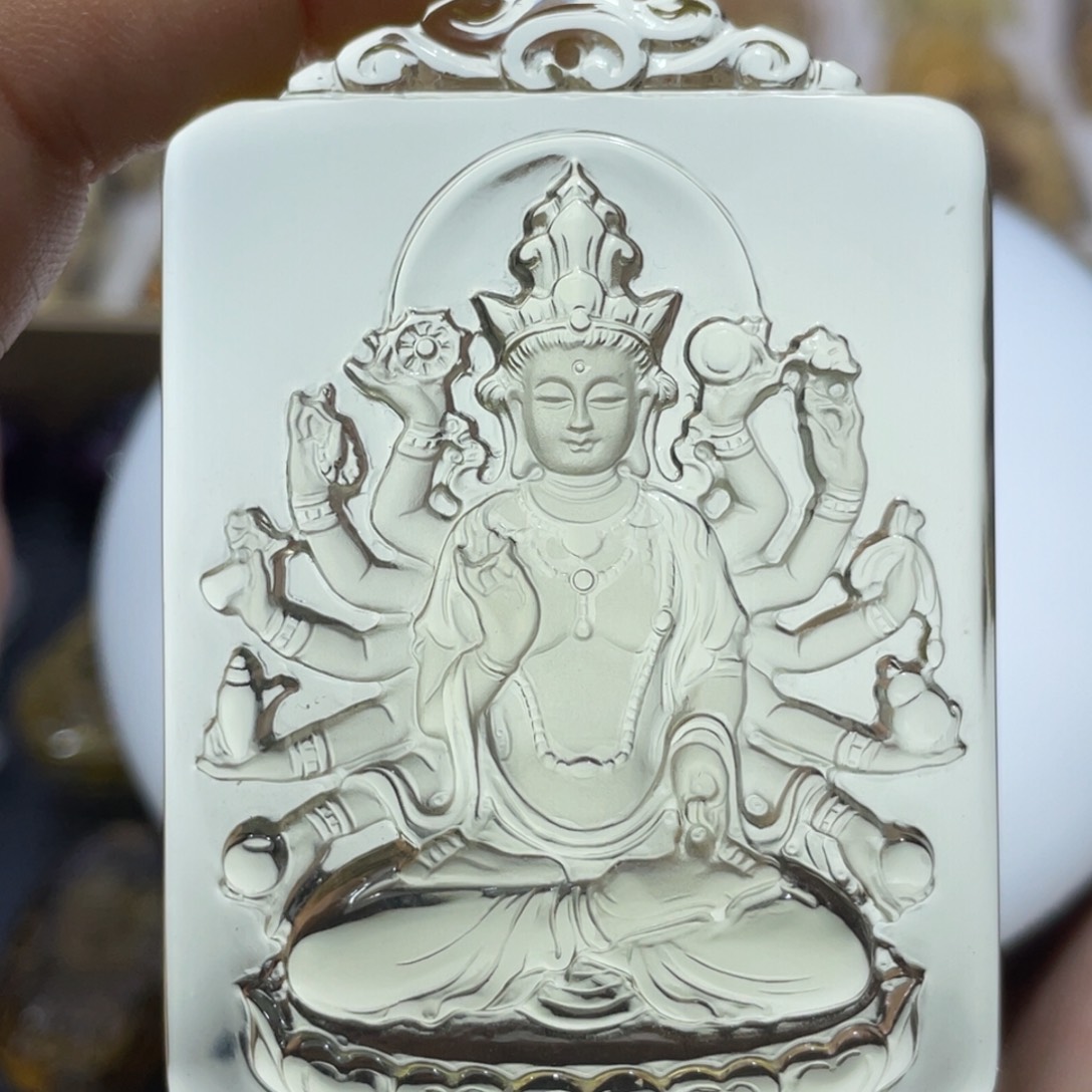 水晶颈饰未镶嵌定制